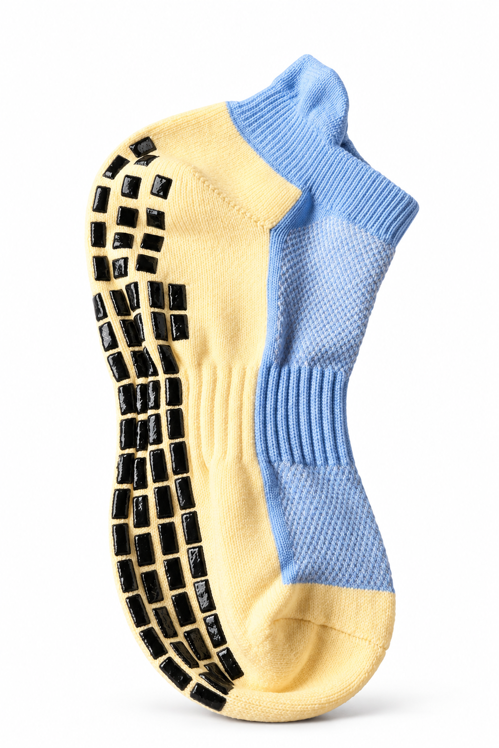 Blue SNICKHEAD Ankle Grip Socks