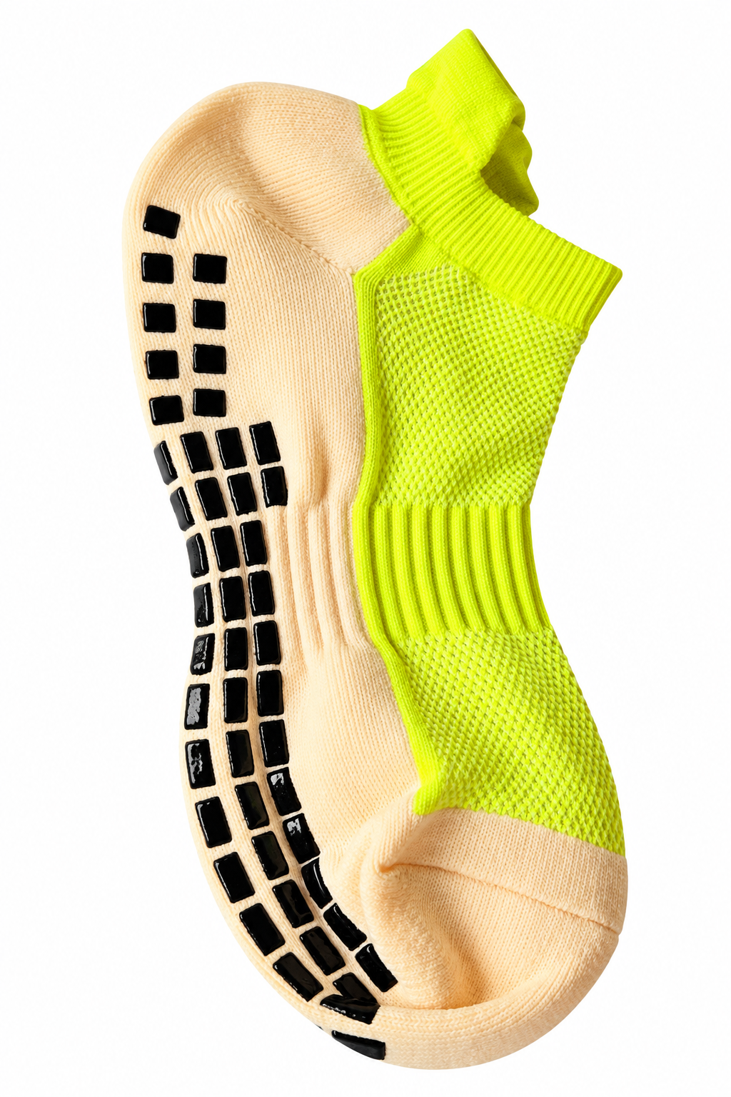 Neon SNICKHEAD Ankle Grip Socks