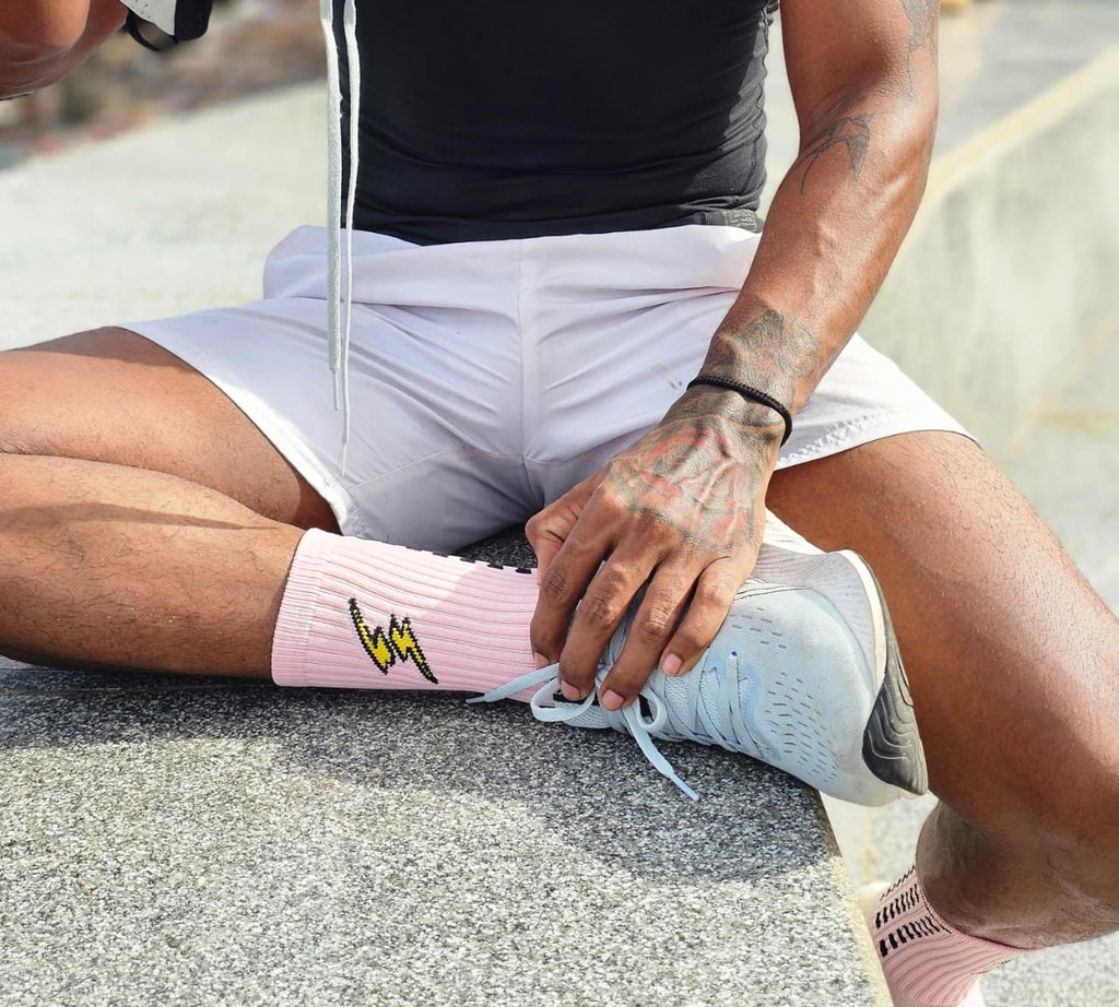 Snickhead Grip Socks – Pink