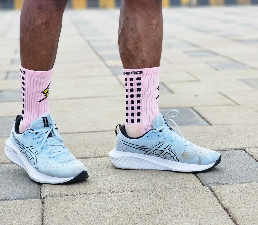 Snickhead Grip Socks – Pink